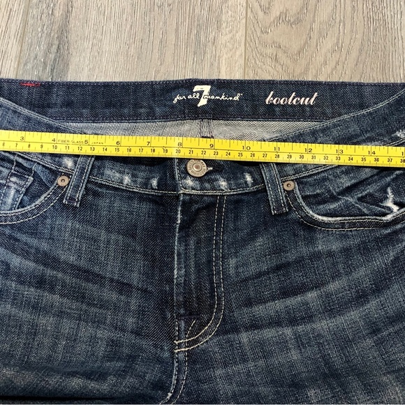 7 for all Mankind Jeans, Bootcut, Sz 29 - Picture 8 of 11